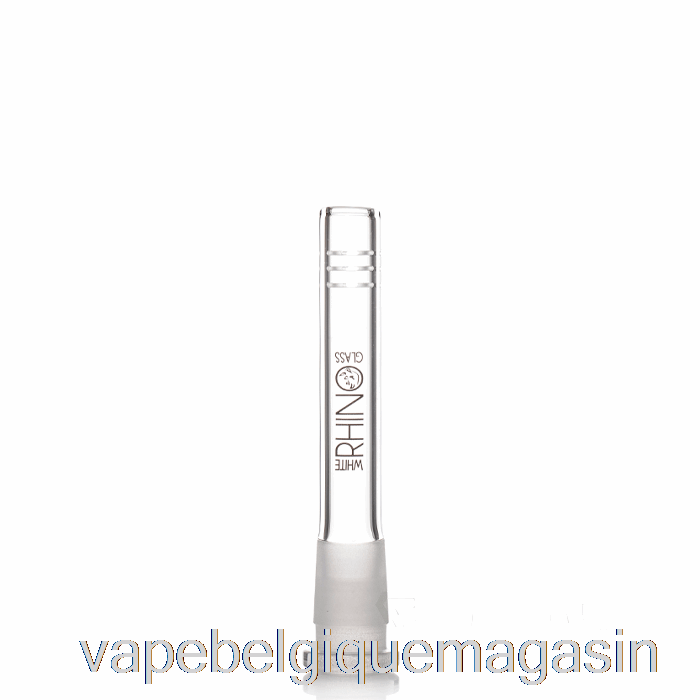 Vape Juice Rhinocéros Blanc 19/14 Tige En Verre 4 Pouces